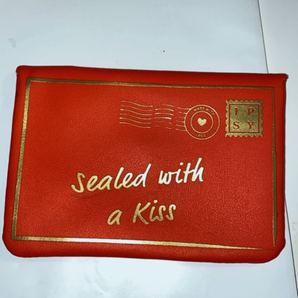 Ipsy Red Valentines Bag